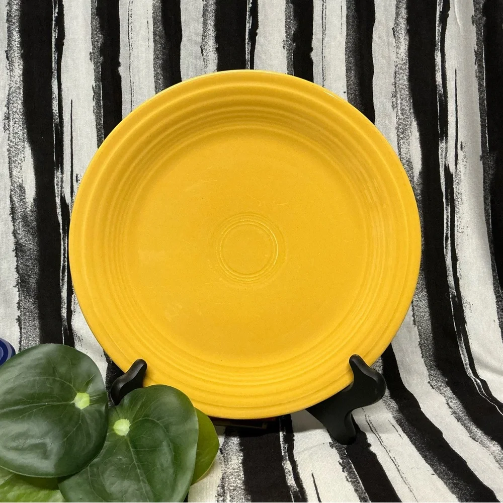 Vintage fiesta Salad Plate Yellow